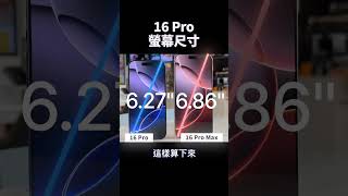 16 Pro 螢幕尺寸 ｜ iphone16pro 彼得森 tech apple iphone16promax [upl. by Cavanaugh]