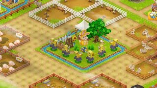 ABONELERİMİN ÇİFTLİKLERİNİ YORUMLUYORUM 9 🎀 Hay Day Çiftlik hayday [upl. by Esydnac]