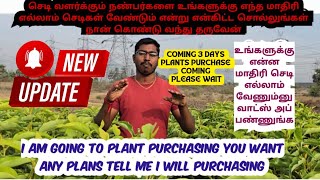 உங்களுக்கு என்ன மாதிரி செடி எல்லாம் வேண்டும் இந்த வீடியோவில் சொல்லுங்க செடி வளர்க்கும் நண்பர்கள் [upl. by Aileno]