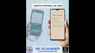 QR Scanner Create Personal QR Code [upl. by Schacker]