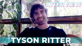 Tyson Ritter on the compliment Brian Cox gave him acting w Kate Beckinsale on Prisoners Daughter [upl. by Casilde145]