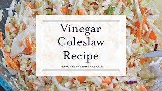 Vinegar Coleslaw [upl. by Juna550]