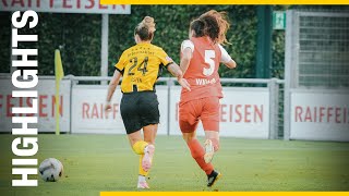 FC RapperswilJona  YB Frauen 04 3182024  Axa Womens Super League [upl. by Eilrahc]