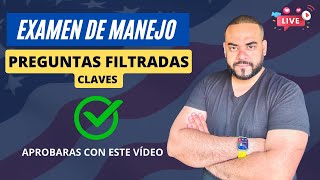 🔴 EXAMEN TEORICO DE MANEJO 2024 I Aprobarás con estas preguntas 🔥 🔥 🔥 [upl. by Galen]