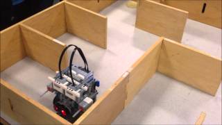 Lego Mindstorms EV3  Maze Solver [upl. by Halyahs]