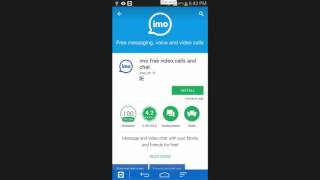 How To Download And Install imo On Android Device Mobile Phone From Playstore [upl. by Noelani986]