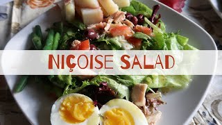 Niçoise Salad  A Classic Mediterranean Salad From Nice France [upl. by Assirat530]