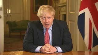 Boris Johnson announces complete UK lockdown amid coronavirus crisis [upl. by Asiram]