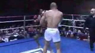 Muay Thai Terrance Oconner vs Shawn yarbrough [upl. by Rehtul]