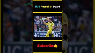 Boarder Gavaskar Trophy Australia Team Squad  factsmaavalite bgt bordergavaskartrophy [upl. by Ytsanyd]