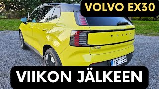 Millainen Volvo EX30 sähköauto oli syksyllä 2024 [upl. by Snoddy587]