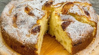 Questa torta di mele e davvero speciale fine ed aromatica  SaporitoTV [upl. by Enitsyrk329]