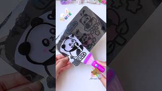 🐼 try it 🐼 shorts tonniartandcraft art love craft diy [upl. by Ahtabat398]