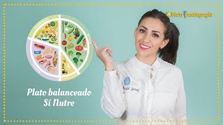 Comida balanceada para bajar de peso  Adiós al plato del buen comer hola plato balanceado 🍽️👩‍⚕️ [upl. by Kirbie]