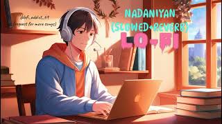 NADANIYAN SLOWEDREVERB LoFi LoFi Addict [upl. by Grane441]