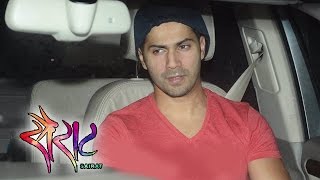 Varun Dhawan At Sairat Movie Screening [upl. by Trebmer]