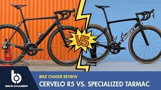 Cervelo R5 Review VS Specialized Tarmac [upl. by Alaine603]