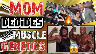 YOUR MOM DECIDES HOW MUCH MUSCLE YOU CAN BUILD TESTOSTERONE ANDROGEN RECEPTOR amp GENETICS EXPLAINED [upl. by Janene]