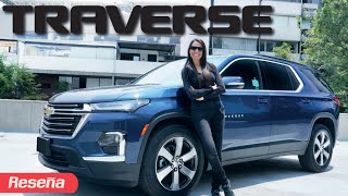 La hermana menor de Suburban y Tahoe Chevrolet Traverse 2022 [upl. by Alenairam351]