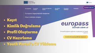 Europass CV Hazırlama  ESC Projeleri [upl. by Noleta994]