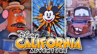 Disney California Adventure Rides  2024 POVs at the Disneyland Resort 4K [upl. by Ahsinelg184]