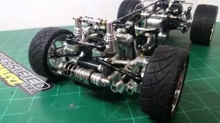 Tamiya M01M02 tech racing 4wd conversion part 4 [upl. by Ecidnarb]