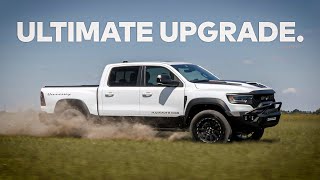 Ultimate RAM TRX Upgrade  Hennessey MAMMOTH 1000  Stage 1 OffRoad Walk Around [upl. by Laeria]