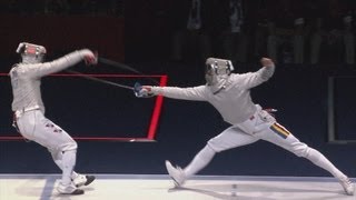 Korea Win Fencing Mens Sabre Team Gold  London 2012 Olympics [upl. by Kelsy]