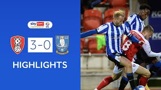 Rotherham United v Sheffield Wednesday  Extended highlights  202021 [upl. by Etat]