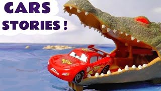 Toy Car Stories with McQueen Toys [upl. by Urian]