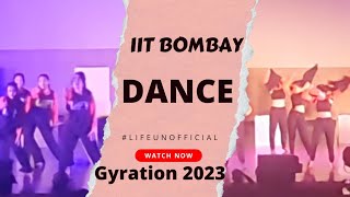 IIT Bombay Dance performance IIT Bombay  IIT Bombay  Gyration 2023 iitbombay dance motivation [upl. by Alicea]