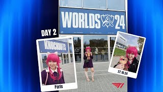 Worlds Semifinals Day 2 T1  GenG VLOG [upl. by Puna]