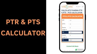 PTR and PTS Calculator  PCD Calculator [upl. by Delmer]