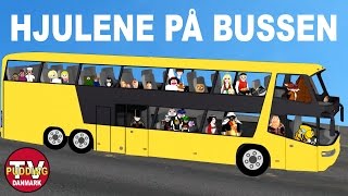 Hjulene på bussen  Danske Børnesange [upl. by Croner]