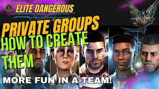 Your Ultimate Guide to Creating Private Groups in Elite Dangerous [upl. by Schreibman112]