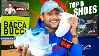 TOP 5 Best Shoes Under ₹1000 🔥 Best Sneakers Under ₹2000 Redtape Campus Amazon Haul  ONE CHANCE [upl. by Jamil853]