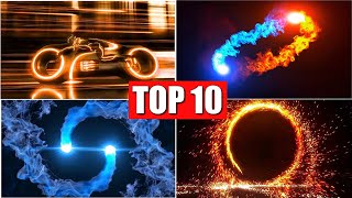 Top 10 Best Intro Templates For YouTube Without Text  No Copyright [upl. by Aninotna]