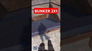 2X1 BUNKER BASE Rust DESIGN SoloDuoTrio [upl. by Damour546]