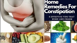 6 EFFECTIVE HOME REMEDIES TO EASE CONSTIPATION IN ADULTS amp OLD AGE RELIEF TIPS THAT WORK✔️ [upl. by Kcinemod]