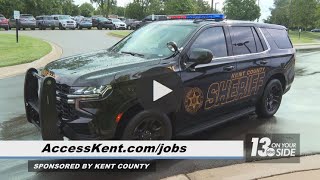 WZZM13 Interview about Kent County Jobs at the Sheriffs Office [upl. by Intruoc]