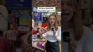 Chiaras BookTokTisch auf der Frankfurter Buchmesse 📖💚 booktube bookrecommendations thalia [upl. by Amairam922]