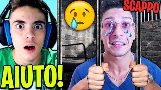 AIUTO quotSt3pNyquot a SCAPPARE di PRIGIONE😱ENTRA IN LOBBY su FORTNITE ITA E🤣 arrestato [upl. by Ellivro]