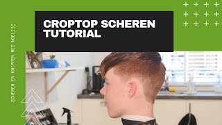 CROPTOP OVERLOOP OPSCHEREN TUTORIAL [upl. by Agnesse497]