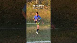 COMO FAZER EMBAIXADINHA ⚽️ futebol embaixadinha dicas tutorial bera [upl. by Ynavoeg]