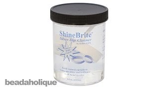 How to Use Shine Brite Silver Dip Jewelry Cleaner [upl. by Esmerolda]