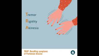 TRAP Symptoms of Parkinson Disease  Medical Mnemonic  Merck Manual Professional Version [upl. by Aubin208]