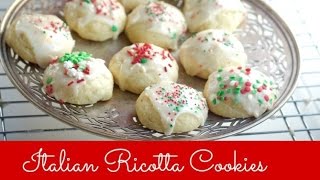 Italian Ricotta Christmas Cookies [upl. by Alyled]