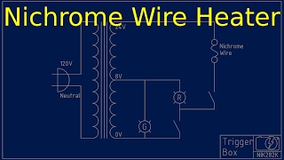 Nichrome Wire Heater [upl. by Adialeda]