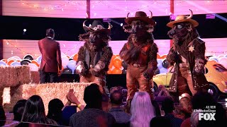 The Masked Singer 12  Buffalos sing Waiting for a Girl Like You by Foreigner [upl. by Niatsirhc]