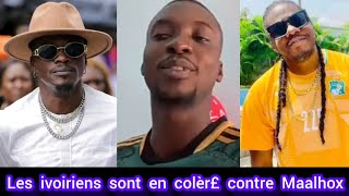 les ivoiriens sont fâchés contre Maalhox au sujet de la chanson quotDjeneba djabaquot 🤩👐🇨🇮 [upl. by Emya]